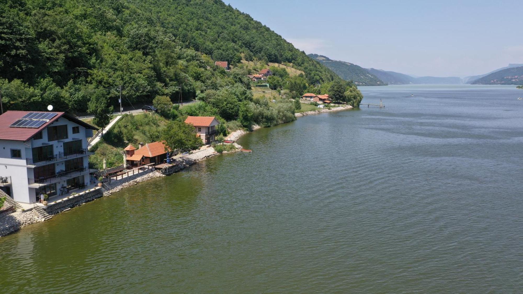 Dunavska Vila Milosavljevic Donji Milanovac Luaran gambar